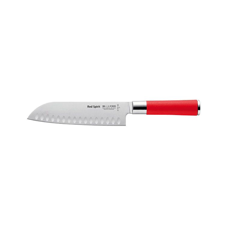 Red Spirit 8174218K Cuchillo Santoku hoja con alveólos