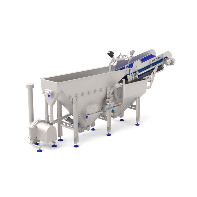 Máquina desarenadora para verduras de hoja BO