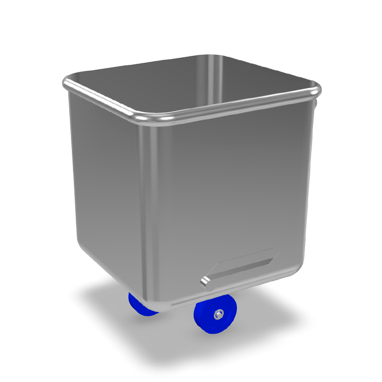 Carro de Acero Inoxidable para uso industrial