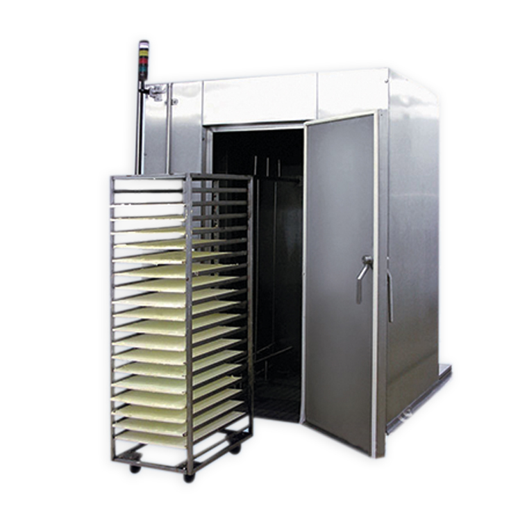 Lavadora de estanterías para quesos